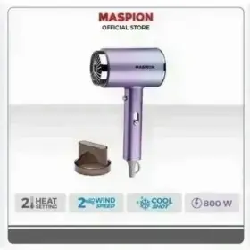 Ufoelektronika Maspion Pengering Rambut 2 Tingkat Kecepatan 800 Watt MHD688K