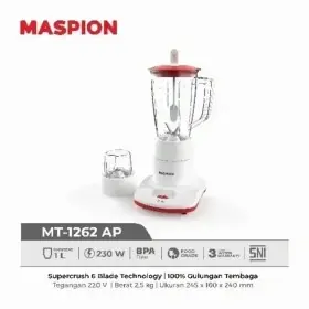 Ufoelektronika Maspion Blender MT1262AP 
