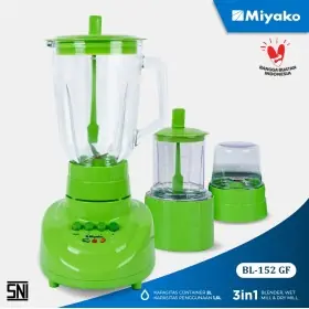 Ufoelektronika Miyako BL152GF Blender 1.5 Liter Gelas Kaca