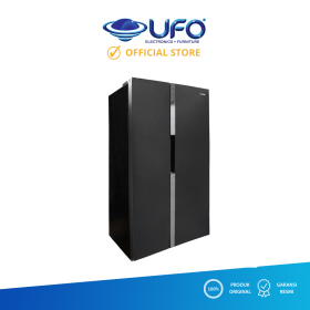 Ufoelektronika Chanhong FSS680NIGB Lemari es side by side 590L # CLEARANCE SALE