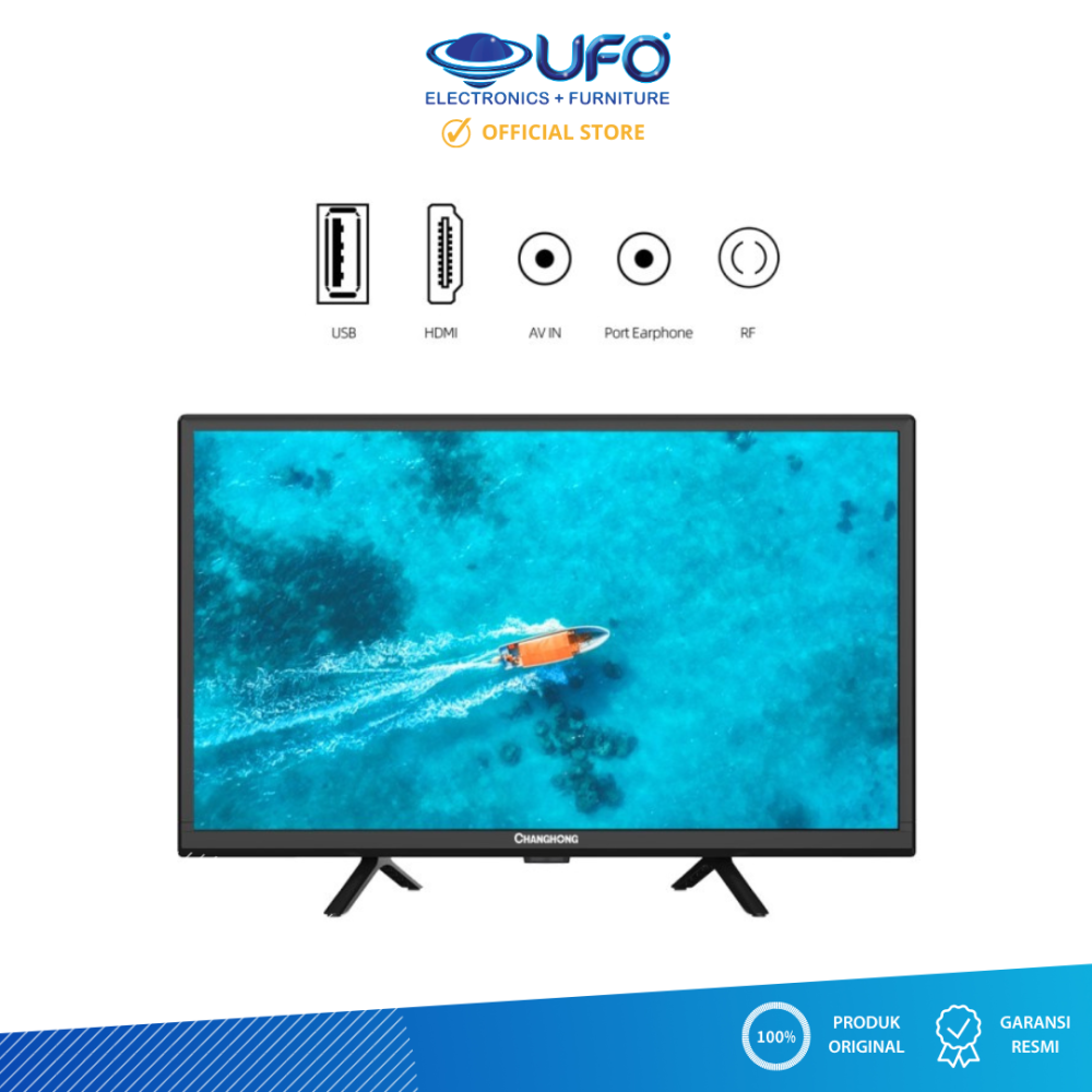 Changhong L24G5W Led Digital HD TV HDMI USB Moive 24 Inch