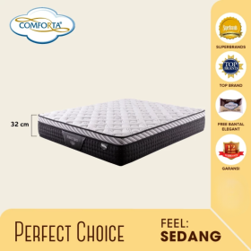 Ufoelektronika Comforta Kasur Spring Bed PERFECT CHOICE Series (MATRAS ONLY)