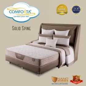SPRING BED COMFORTA SOLID SPINE FULL SET