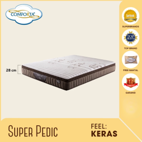 Ufoelektronika Comforta Kasur Spring Bed SUPER PEDIC Series (MATRAS ONLY)