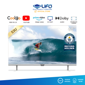 Coocaa 40S3U Smart TV LED Android Digital TV 40 Inch