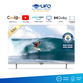 Ufoelektronika Coocaa 40 Inch Smart Tv Led Android Digital Tv 40S3U 