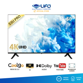 Ufoelektronika Coocaa 50 Inch Led 4K Uhd Smart Tv 50S3U 