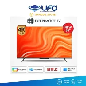 Ufoelektronika Coocaa 55 Inch Led Tv 4K Uhd Google Tv 55Y72 