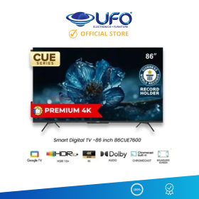 Ufoelektronika Coocaa 86 Inch Led Smart Digital 4K Google Tv Dts Boundless 86CUE7600 