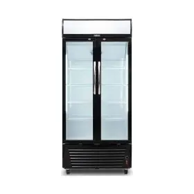 Ufoelektronika Aqua Showcase 2 Pintu 404 Liter Double Layers Glass Door AQB610CD