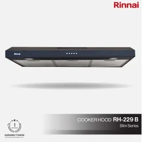 Ufoelektronika Rinnai Cooker Hood Slim Penghisap Asap Dapur RH229B
