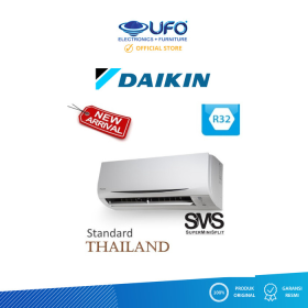 Ufoelektronika AC Daikin 1 PK Super Mini Split Standart FTC25NV14 Thailand | UNIT ONLY
