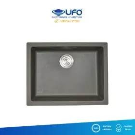 Ufoelektronika Delizia DGH8218GR Sink Granit 1 Lubang 61 Cm