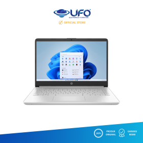 Ufoelektronika HP 14s-dq3109TU /Celeron N4500/8GB/256GB SSD/14″ HD/Win 11 Home+OHS 2021/Silver