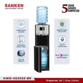 Ufoelektronika Sanken Dispenser Dua Galon HWD-H230SSBK