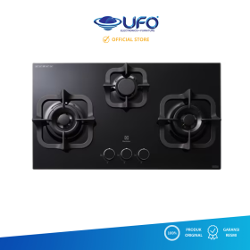 Ufoelektronika Electrolux Kompor Gas Tanam 3 Tungku EGT7838CK 