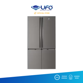 Ufoelektronika Electrolux EQE6000AB Kulkas Multidoor Ultimatetaste 700 French Door 541 Liter