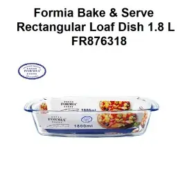 Ufoelektronika FORMIA FR876318 BAKE&SERVE RECTANGULAR LOAF DISH 1,8L FR876318