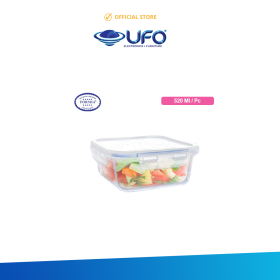 Ufoelektronika FORMIA 6903098229480 STOREBOX SQUARE GREEN LID 520 ML 