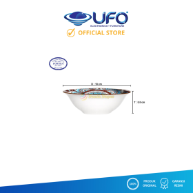 Ufoelektronika FORMIA FR382070B SOUP BOWL 7,0 Inch SPHERIX BLUE