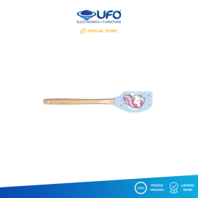 Cypruz AM-1280 Spatula Silicone Pattern Biru 144X1 AM1280