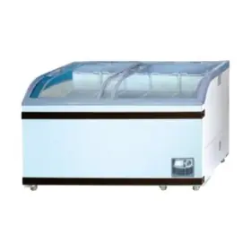 GEA Chest Freezer Box 500 Liter Sliding Curve Glass SD500BY