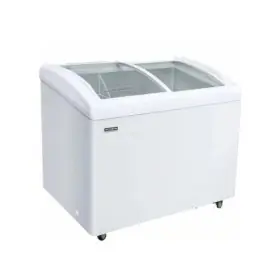 Modena Chest Freezer Box Sliding Glass 2 Pintu 335 Liter MC0335