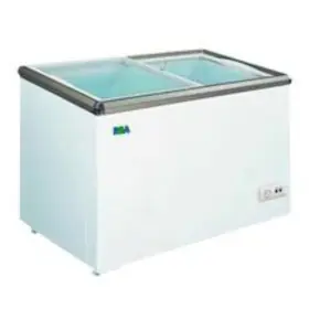 RSA Chest Freezer Box 171 Liter Sliding Flat Glass XS200