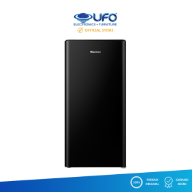 Hisense RR198D4IBN Kulkas 1 Pintu Single Door Refrigerator 157L