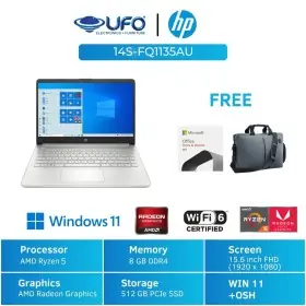 Ufoelektronika HP Laptop 14S-FQ1135AU R5