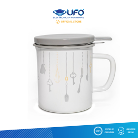 Ufoelektronika Kedawung Chefina Oil Pot 12 cm Chandelier Panci Enamel CHANDELIEROILPOT12CM 