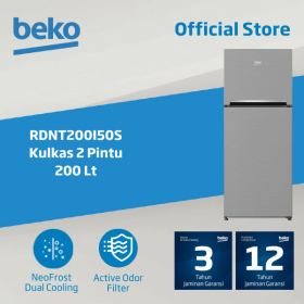 Ufoelektronika Beko Kulkas 2 Pintu 200 Liter RDNT200I50S