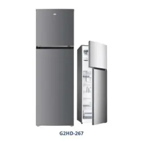 Ufoelektronika Kulkas Gea Lemari Es 2 Pintu kapasitas 267 Liter | G2HD-267 Inox