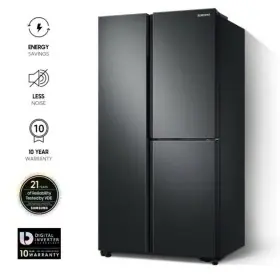Samsung Kulkas Multi Door Space Max Technology Digital Inverter 689 Liter RS63R5561B4/SE