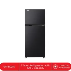 Toshiba Kulkas 2 Pintu Origin Inverter 180 Liter GRB22IS(SK)