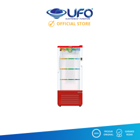 Ufoelektronika Sanken Showcase 220 Liter Merah SRS229MR