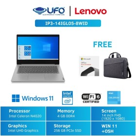 Ufoelektronika LENOVO LAPTOP IP3-14IGL05-8WID