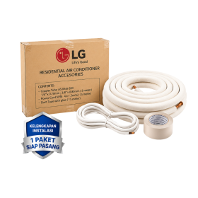 LG Residential Air Conditioner Accessories Original | Paket Instalasi AC 5 Meter 1/4 x 3/8 Lengkap