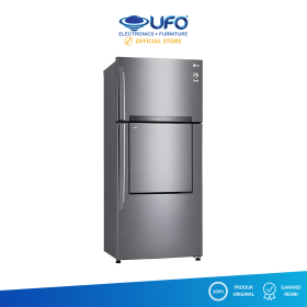 Ufoelektronika LG Kulkas Door In Door Inverter Linear Compressor 549 Liter GNA702HLHU