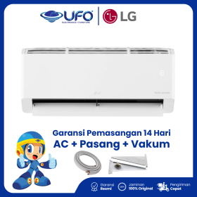 AC LG 1/2 PK DUALCOOL AC Inverter New Terminator DUAL Swing Auto - Watt Control - Gold Fin - Auto Cleaning K05NVA