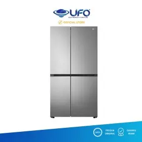 Ufoelektronika LG Kulkas Side By Side Smart Inverter 800 Liter GCB307SLVL