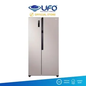Ufoelektronika  LG GCFB507PGAM KULKAS SIDE BY SIDE