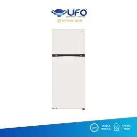 Ufoelektronika LG Kulkas 2 Pintu Smart Inverter 315 Liter Macaron Nature Beige  Doorcooling+ GNB312PQGB