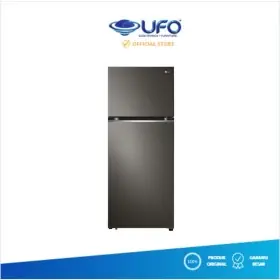 LG Kulkas 2 Pintu Smart Inverter 335 Liter GNB332PXGB