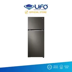 LG Kulkas 2 Pintu Inverter 375 Liter GNB372PXGB