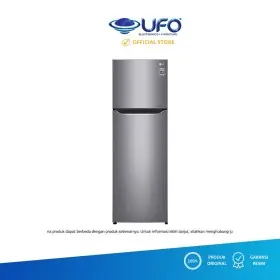 LG Kulkas 2 Pintu Smart Inverter 272 Liter GNG272SLCB