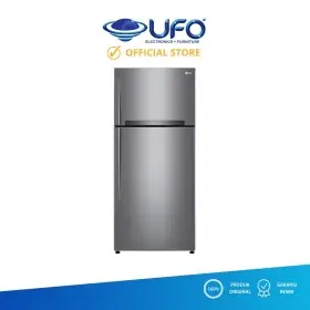LG Kulkas 2 Pintu Smart Inverter 547 Liter GNH702HLHL