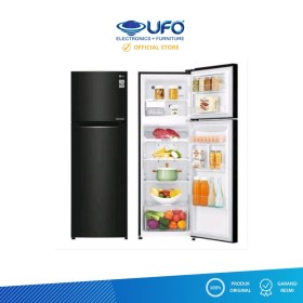 Ufoelektronika LG GNG222SXCB KULKAS INVERTER KOMPRESSOR 2 PINTU 225 LITER