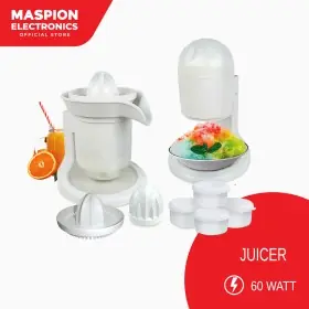 Ufoelektronika MASPION MP201 Citrus Juicer / Ice Planer / Perasan Jeruk MP 201