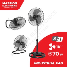 Ufoelektronika Maspion PW451 Power Fan 18" PW451 18 Inch ( 3 In 1 )